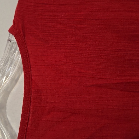 Croft & Barrow, Tunic, Top, Sz Sm, Red, Navy, White, Lightweight, Comfy, Stretch - Picture 9 of 9